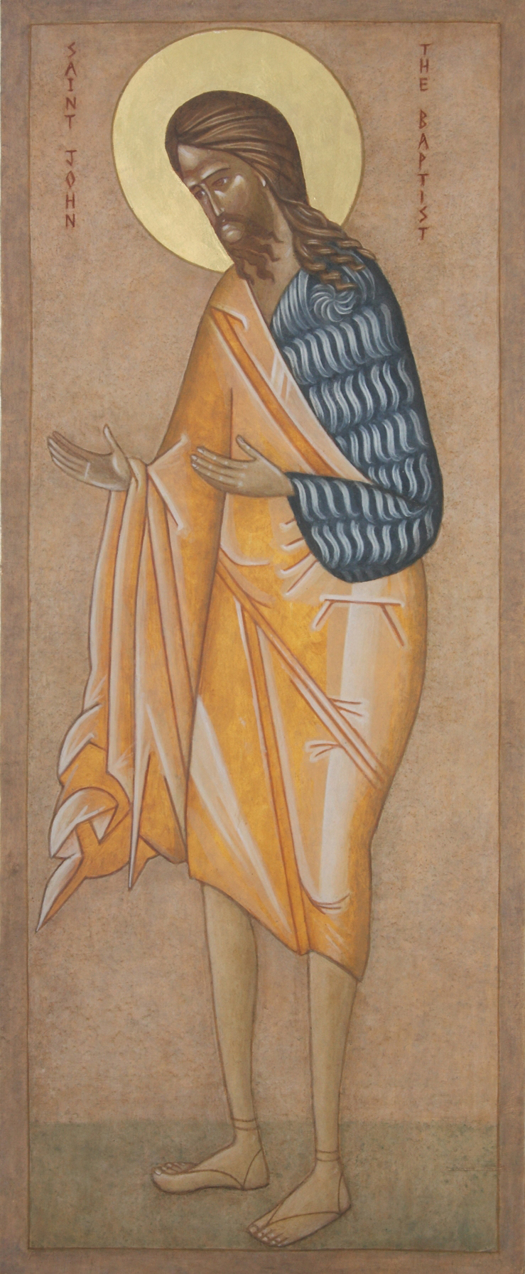 Religious icon: Saint John the Baptist