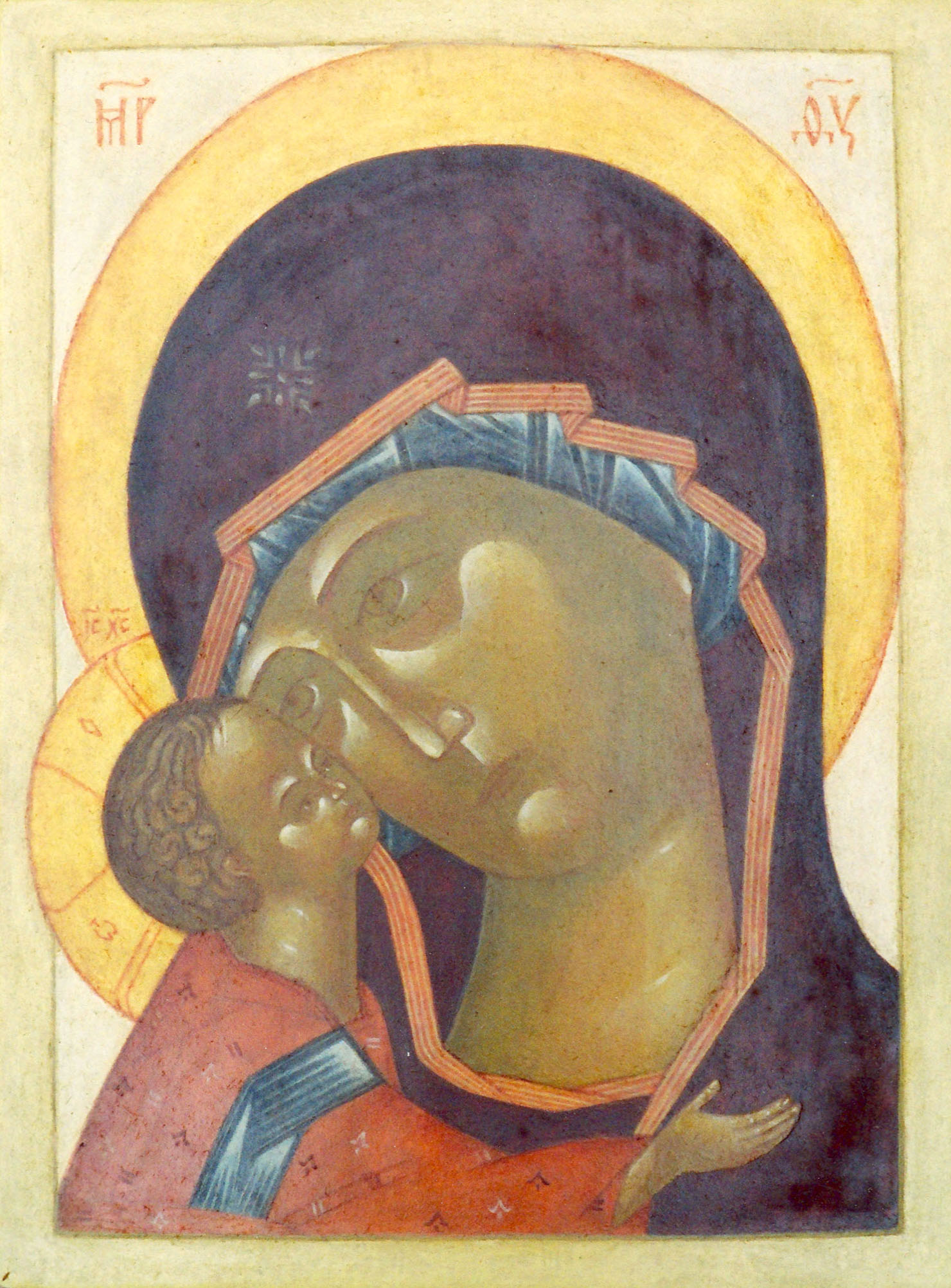 Religious icon: The Mother of God of Tenderness