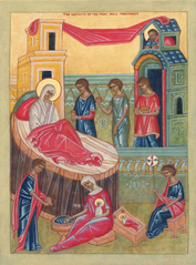 Thumbnail of religious icon: Theotokos