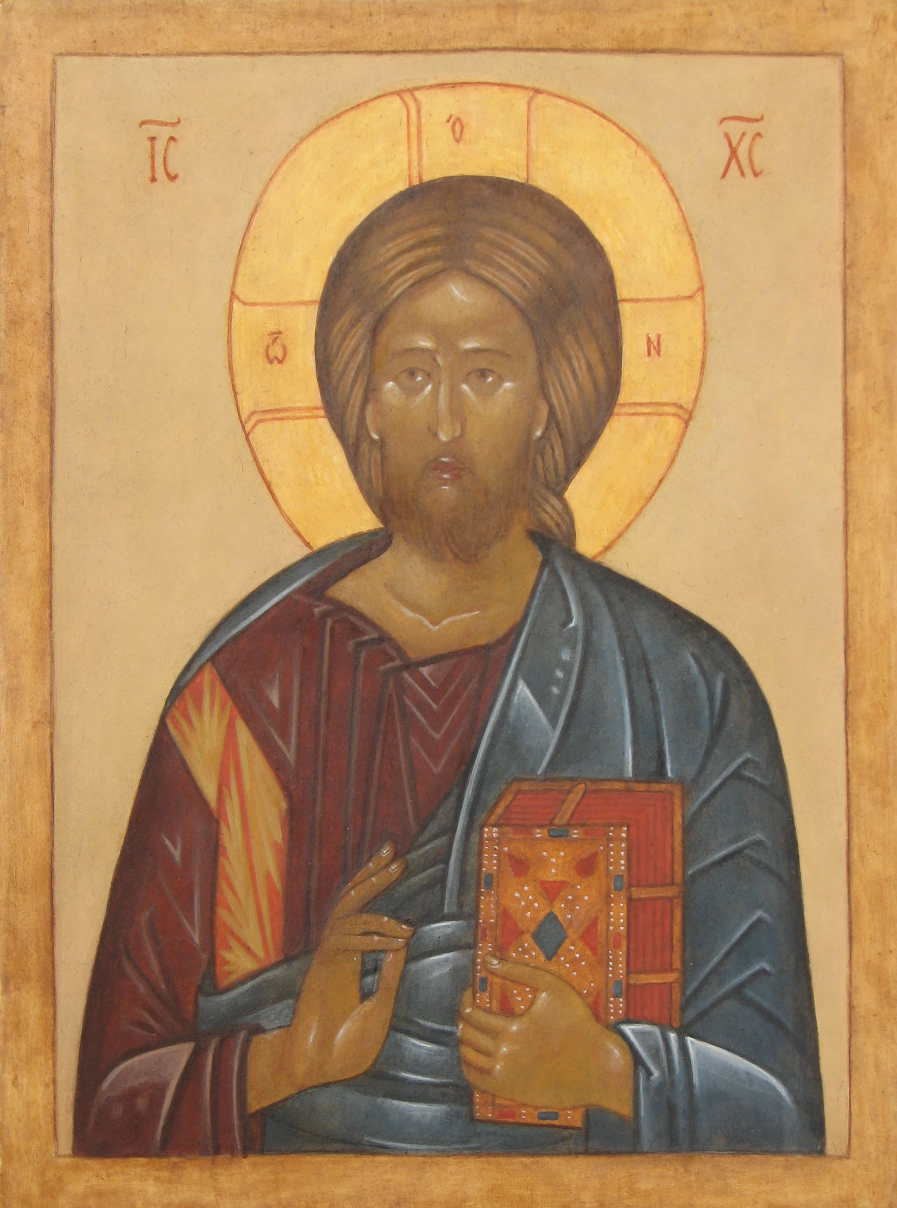 Religious icon: Christ Pantocrator